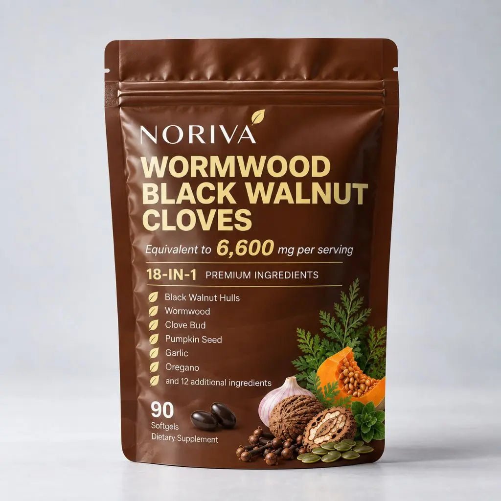 Flush Out Hidden Parasites & Larvae with Wormwood, Black Walnut & Cloves