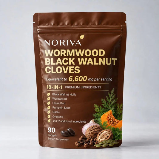 Flush Out Hidden Parasites & Larvae with Wormwood, Black Walnut & Cloves